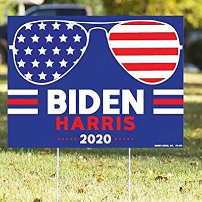 Political Coroplast Yard Signs 18x24 z tektury falistej do kampanii wyborczej