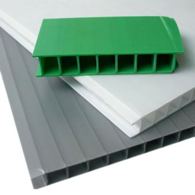 Plastikowa tektura falista PP Hollow Board Polipropylen Hollow Sheet 2mm-12mm Grubość