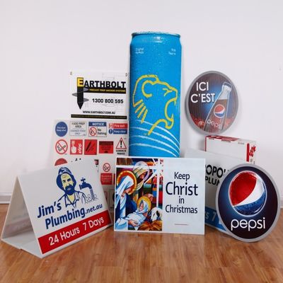 PP Corflute Tablica rejestracyjna Trójkąt z tektury falistej z tworzywa sztucznego 600x460mm