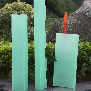 Wodoodporne plastikowe osłony pnia drzewa Corflute Tree Guard Triangle