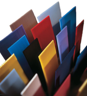 Ognioodporny arkusz z tektury falistej 3 mm 4 mm PP Corflute Protection Sheet