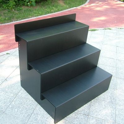 Komercyjne stojaki na kwiaty Corflute 4-poziomowy stojak na kwiaty