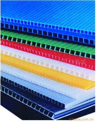 Żółta biała płyta Coroplast 5mm Coroplast 4 x 8 arkuszy nadająca się do recyklingu