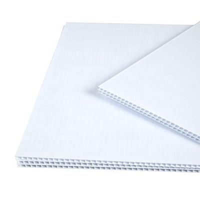 4mm białe arkusze Corflute 4x8 Coroplast Sign Blanks na reklamę