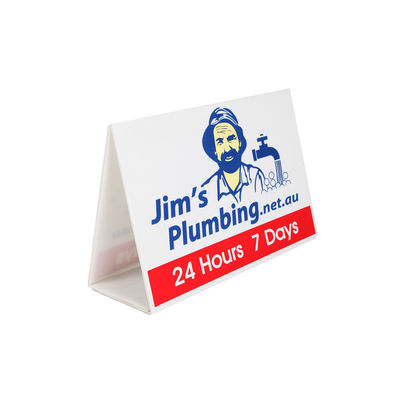 Uniwersalny, dostosowywalny znak z plastiku falistego dostępny w wielu rozmiarach, kolorach i grubościach dla profesjonalistów