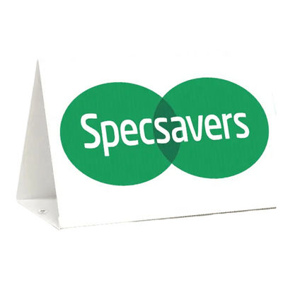 Uniwersalny, dostosowywalny znak z plastiku falistego dostępny w wielu rozmiarach, kolorach i grubościach dla profesjonalistów