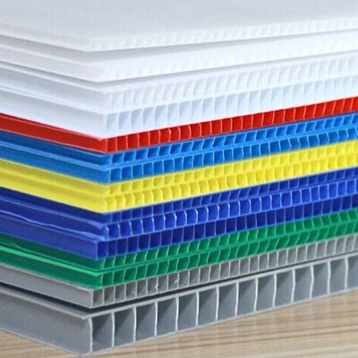 2–12 mm Corflute Sheet Lightweight Waterproof Durable Polypropylene Corrugated Plastic Board for Signage Packaging Construction Protection Custom Size Thickness Color Printing Available